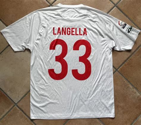 Maglia Rimini Langella Serie C Match Worn Preparata