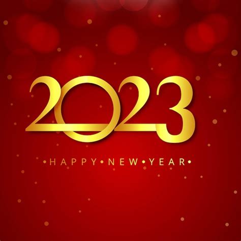 С новым годом 2023 празднование карты фон | Бесплатно векторы