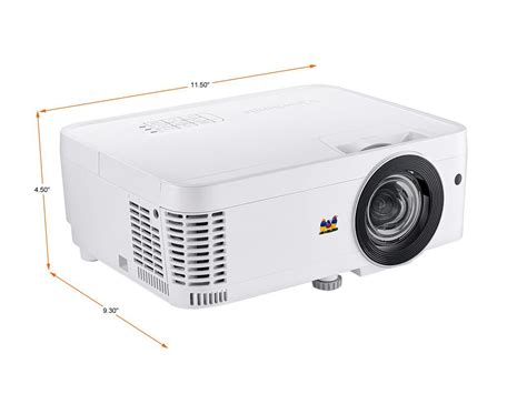 Viewsonic Ps X Lumens Xga Hdmi Networkable Short Throw Projector