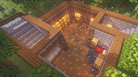 Minecraft: How To Build an Underground Survival Base | Easy/Simple ...
