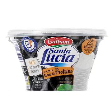 Santa Lucia Ricotta Ricca Di Proteine Senza Lattosio Galbani G In