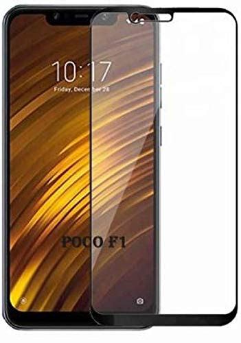 Bk Jain Accessories D Black Tempered Glass For Xiaomi Poco F Glued