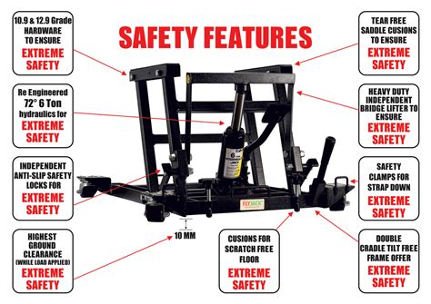 Motorcycle Jack Premium for Heaviest Touring Motorcycle