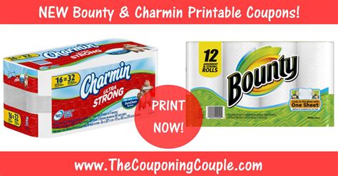 Printable Bounty Coupons