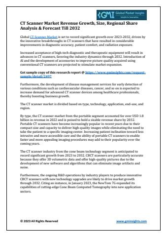 Ct Scanner Market