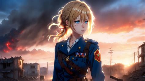 Violet Evergarden Lora V Stable Diffusion Lora Civitai