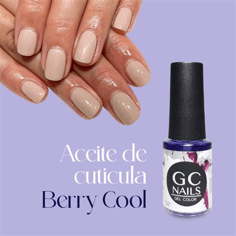 Aceite de cutícula Berry Cool GC Rosa Pink