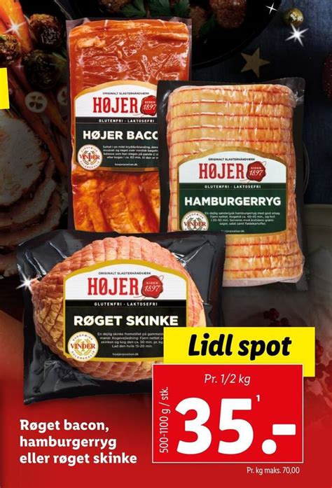 R Get Bacon Hamburgerryg Eller R Get Skinke Tilbud Hos Lidl