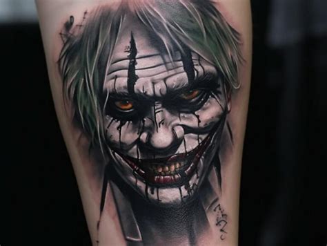 Joker Tattoo Meaning Symbolism Ideas