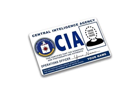 Custom CIA ID Card