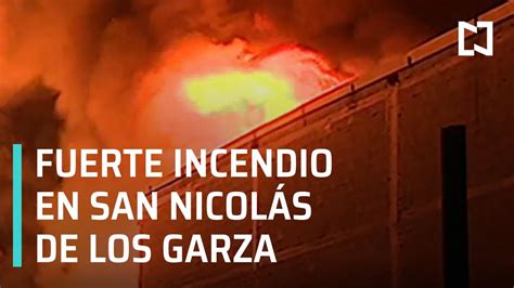 Se incendia bodega en San Nicolás de los Garza Nuevo León Expreso de