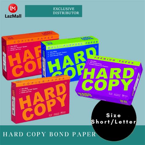 Hard Copy High Performance Paper Bond Paper Copier Paper Short Letter