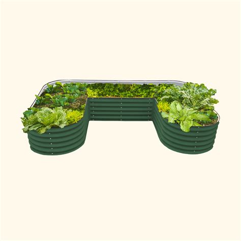 17 Tall U Shaped Raised Garden Bed Kit Standard Size Vego Garden