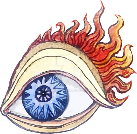 Fire Eye By Nikolyaka On Deviantart