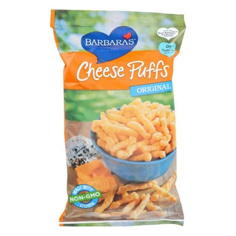 Barbaras Bakery Baked Cheese Puffs Original Case Of Cheese