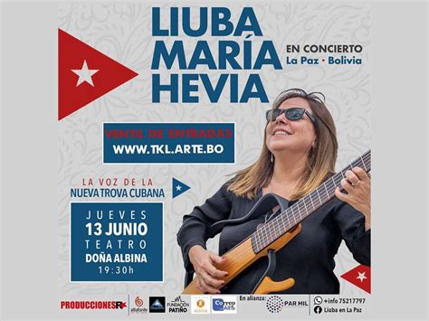 Cantautora Liuba Mar A Hevia Crea Expectativas En Bolivia Radio