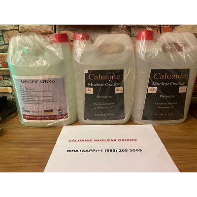 Crude Caluanie Muelear Oxidize Available In Stock Whitespace Chemical