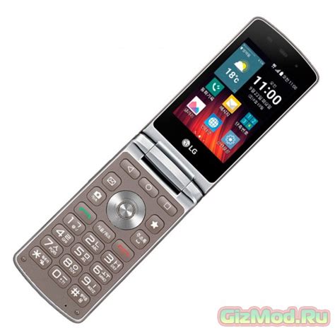 Смартфон-«раскладушка» LG Wine Smart Jazz - Раскладушка Смартфон LG Wine