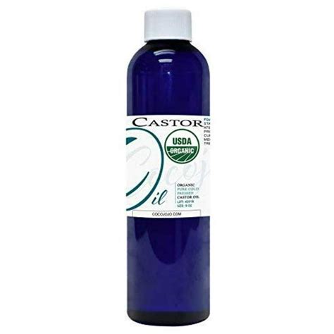 Pure Castor Oil Certified Usda Organic 100 Pure Cold Pressed Best