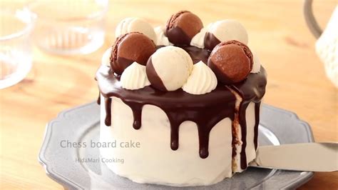 サンセバスチャン：生チョコケーキの作り方 Chocolate Chess Board Cake｜hidamari Cooking Video Dailymotion