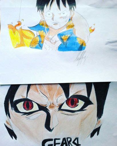 Voil Un Dessin De Luffy Le Temple Des Otaku Amino