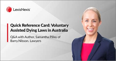 Quick Reference Card Voluntary Assisted Dying Laws In Australia Q A