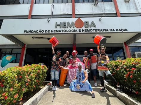 Hemoba Lan A Campanha De Ver O Em Salvador