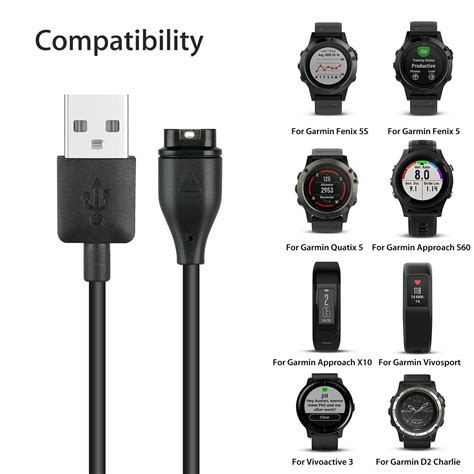 Garmin Instinct Charger Replacement Charging Cable Cord USB EBay