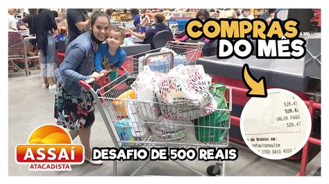 COMPRAS DO MÊS DE NOVEMBRO VALOR TOTAL PARA 3 PESSOAS ASSAÍ