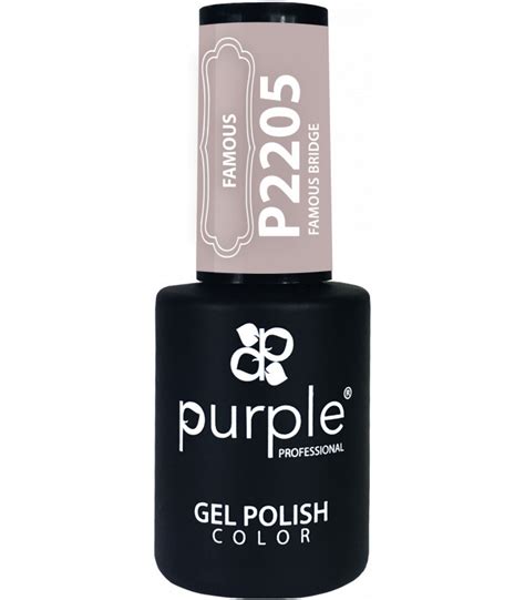 Oja Semipermanenta Purple Culoare Nude Rose Sidefat P Ml