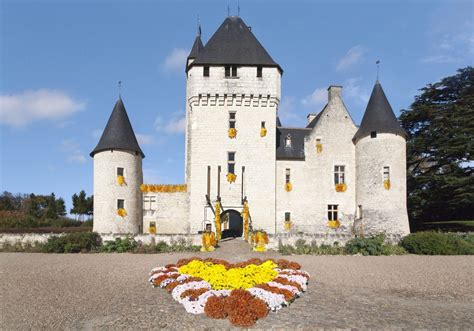 Jardins Du Chateau Du Rivau En Octobre Les Couleurs D Automne