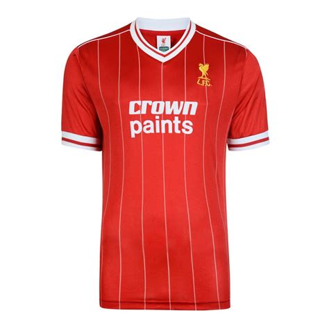 Fc Liverpool Trikot Rot Weiss Retrotrikot Fanshop Replica