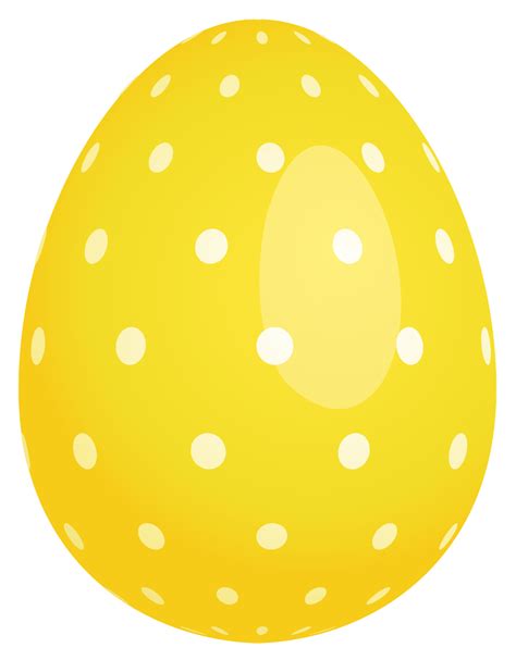 Download High Quality Easter Egg Clipart Yellow Transparent Png Images