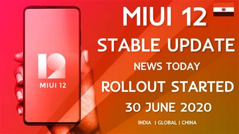 Miui India Stable Rollout Started June L Miui India