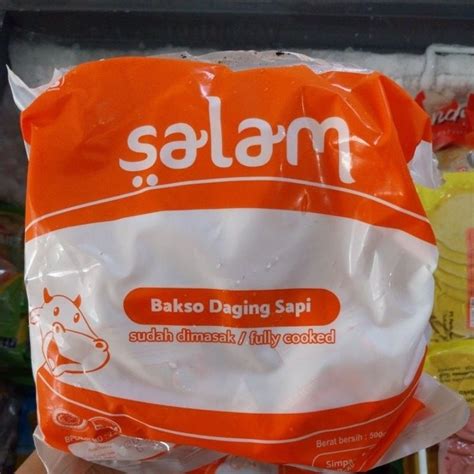 Jual Bakso Salam Sapi 500 Gr Shopee Indonesia