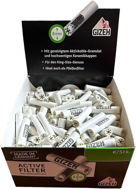 Gizeh Activated Carbon Filter Mm Ceramic Amazon Co Uk Home