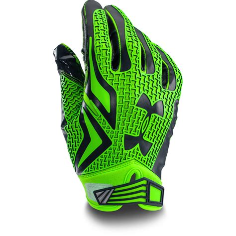 Under Armour Neon Green Football Gloves - Images Gloves and ...