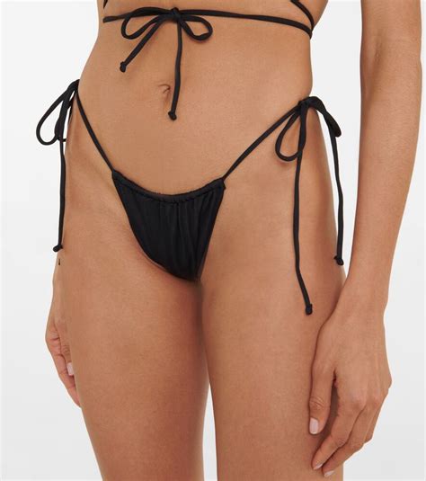 Attico Black Crossed Bikini ModeSens