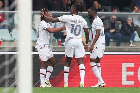 Soccer Milan Cement Second Spot With 3 1 Win At Verona City Guide