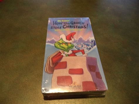 New Sealed How The Grinch Stole Christmas Vhs 1990 27616101136 Ebay