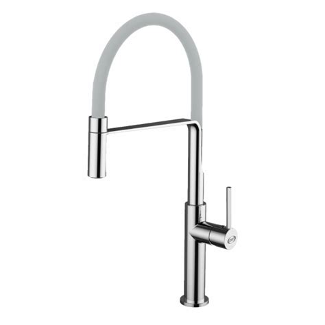 AER Grey Chrome Brass Mixer Kitchen Faucet SAH K3 G AER