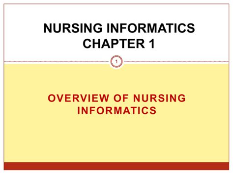 Nursing Informatics