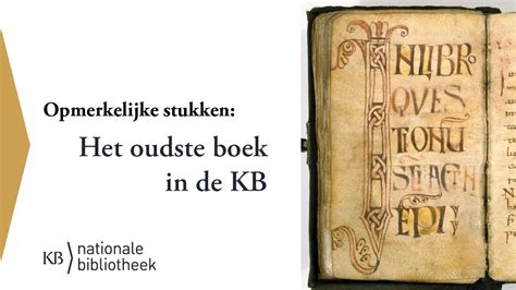 Opmerkelijke Stukken Het Oudste Boek In Onze Collectie YouTube