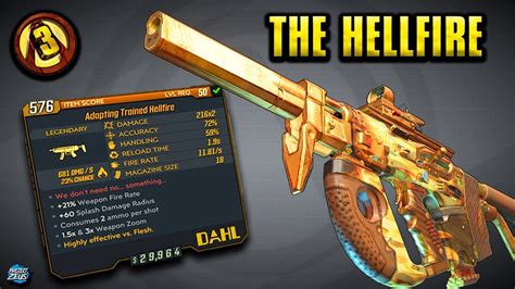 HOW TO GET THE HELLFIRE SMG IN BORDERLANDS 3 Borderlands 3 Legendary