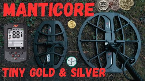 Minelab Manticore M8 M11 Coil Tiny Gold Silver YouTube