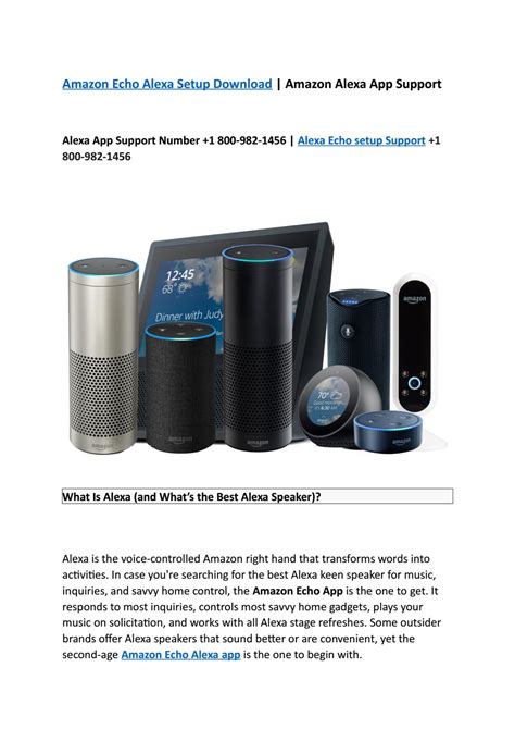 Amazon Echo Alexa Setup Download | Echo Alexa Setup Support by Echo ...