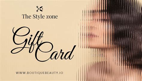 Hair Salon Gift Card Designs Renderforest