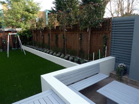 Modern Low Maintenance Minimalist Garden Design Idea Balham And