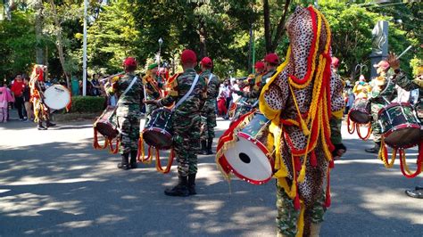 Marching Band TNI YONIF 407 PADMA KUSUMA KIRAB MERAH PUTIH