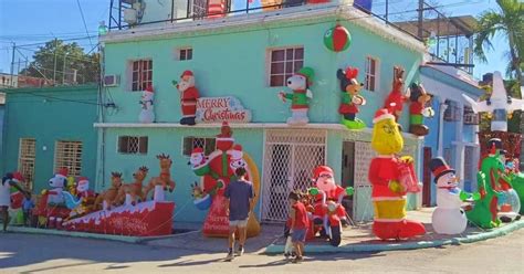 Decoraci N Navide A De Una Casa En La Habana Se Vuelve Viral